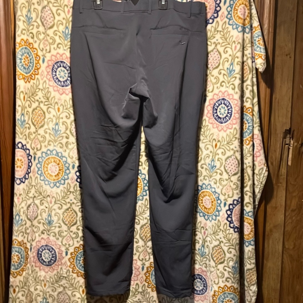 Women’s NIKE DRI-FIT 34/32 trousers gray soft material